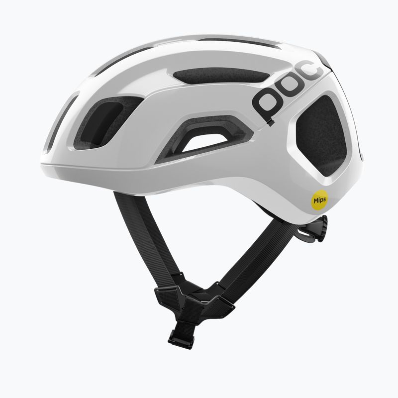 Cyklistická helma POC Ventral Air MIPS hydrogen white/uranium black matt w. logo 2