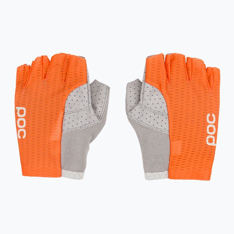 Cyklistické rukavice POC Agile Short zink orange 2