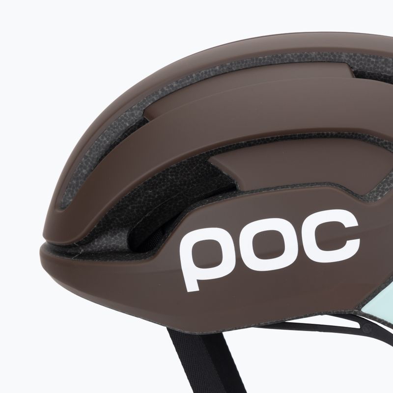 Cyklistická helma POC Omne Air MIPS bronzite brown matt/lazurite blue matt 7