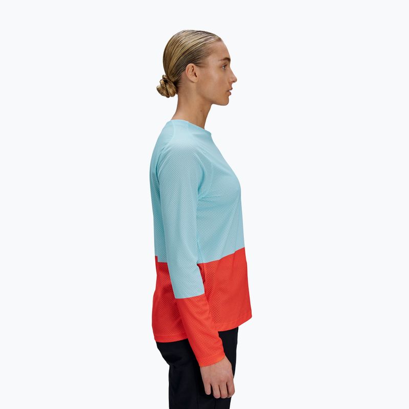 Dámské cyklistické tričko Longsleeve POC Motion Air lazurite blue/carnelian range 4