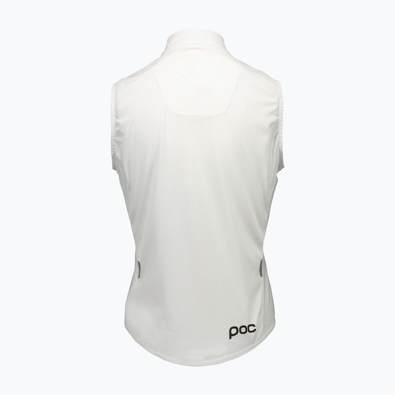 Pánská cyklistická vesta POC Enthral hydrogen white 4