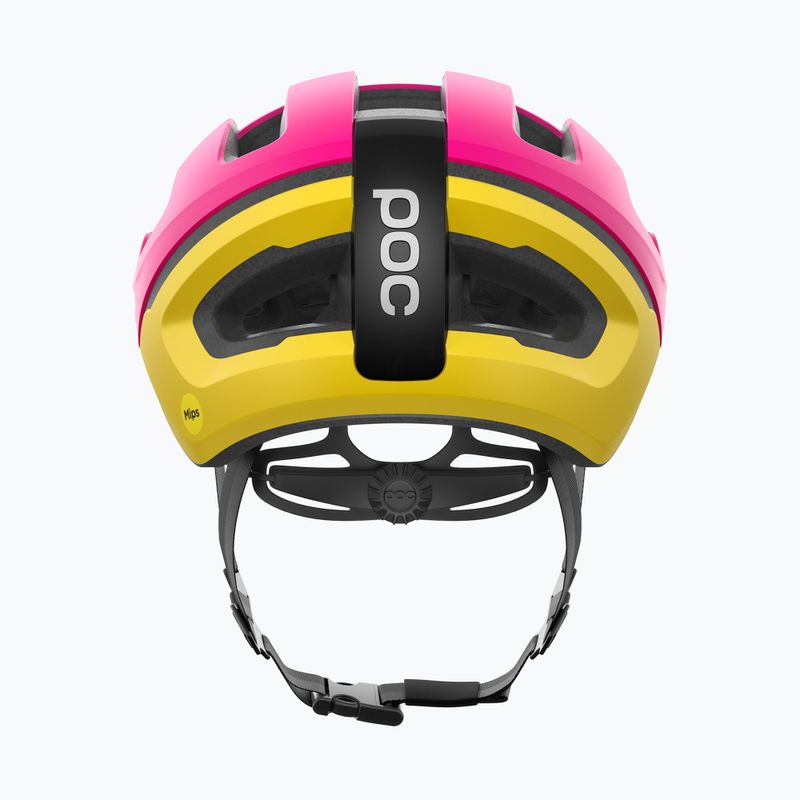 Cyklistická helma POC Omne Air MIPS rhos red matt/citrine yellow matt 4