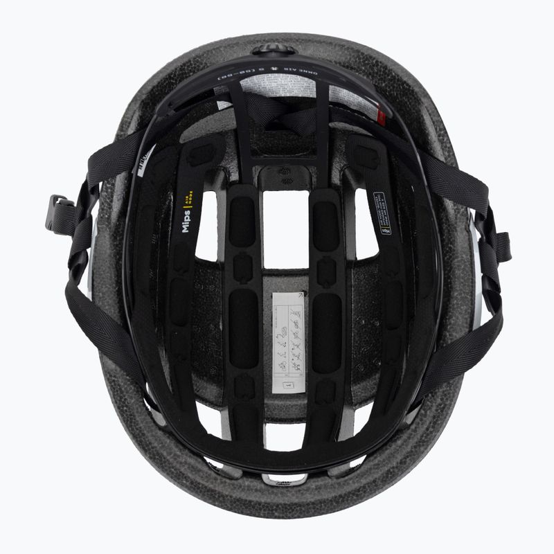 Cyklistická helma POC Omne Air MIPS hydrogen white/uranium black matt w. logo 5