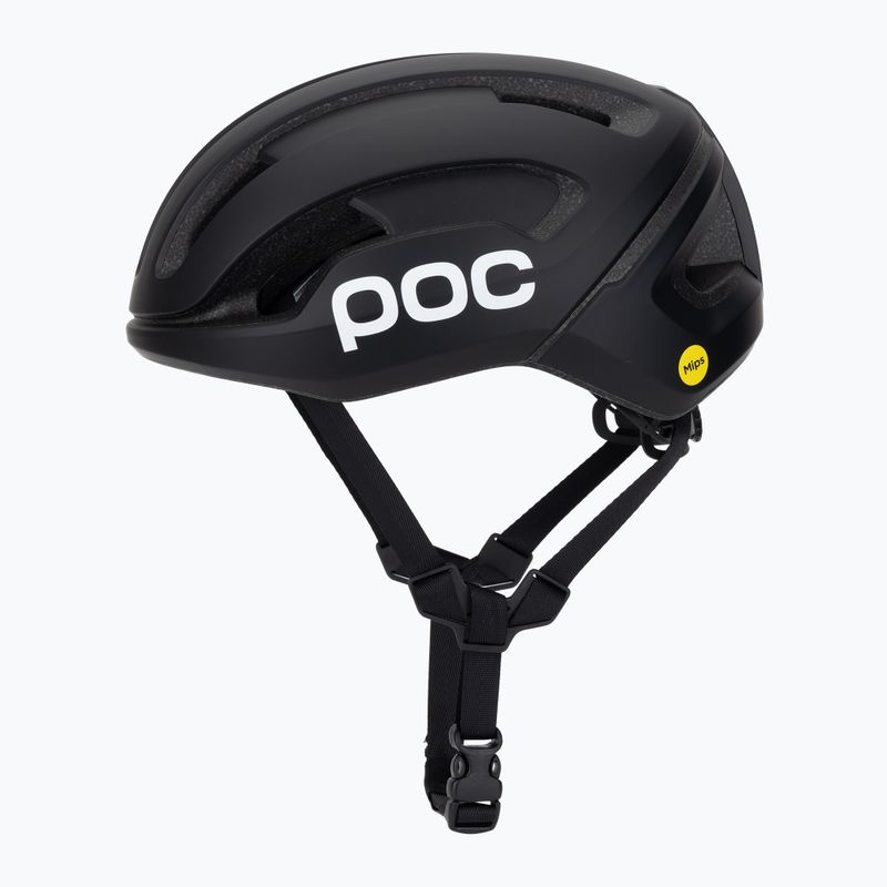 Cyklistická helma POC Omne Air MIPS uranium black matt/hydrogen white w. logo 3