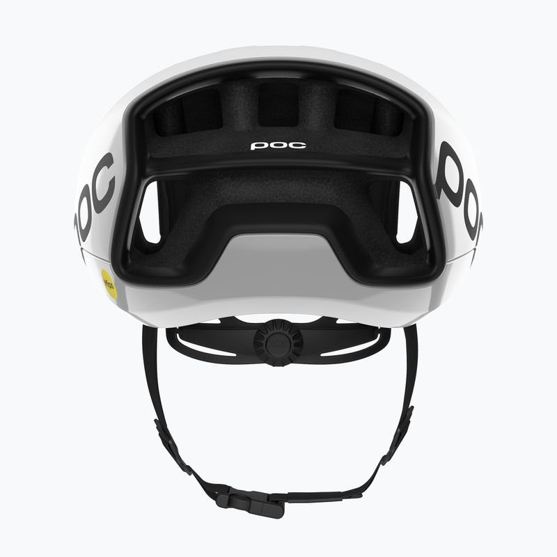 Cyklistická helma POC Cytal hydrogen white/uraniumb black matt with logo 4
