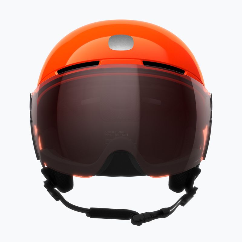 Dětská lyžařská helma POC POCito Obex Visor S2 Jr fluo orange/clarity pocito/partly sunny/lt orange 3