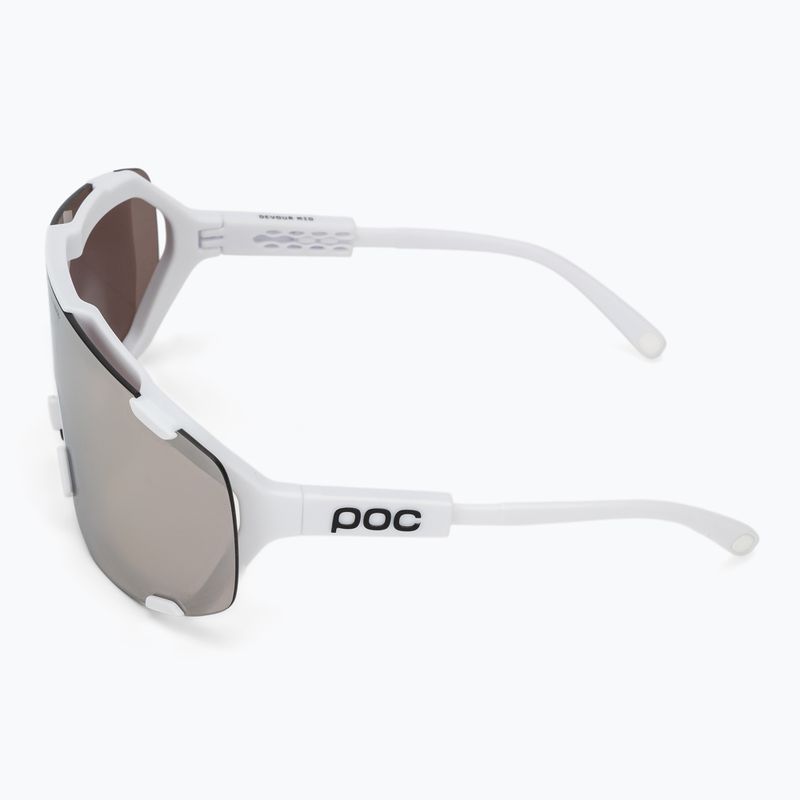 Sluneční brýle POC Devour Mid hydrogen white/clarity road/sunny silver 5