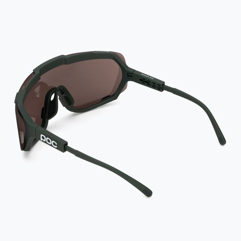 Sluneční brýle POC Devour Mid pargasite green/clarity road/sunny silver 2