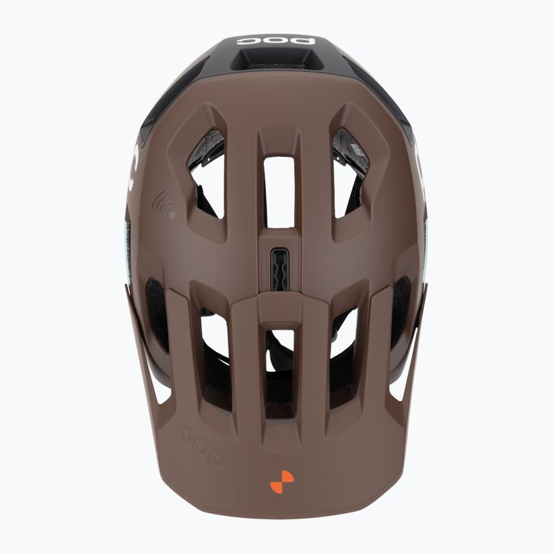 Cyklistická helma POC Kortal Race MIPS bronzite brown matt/lazurite blue matt 6