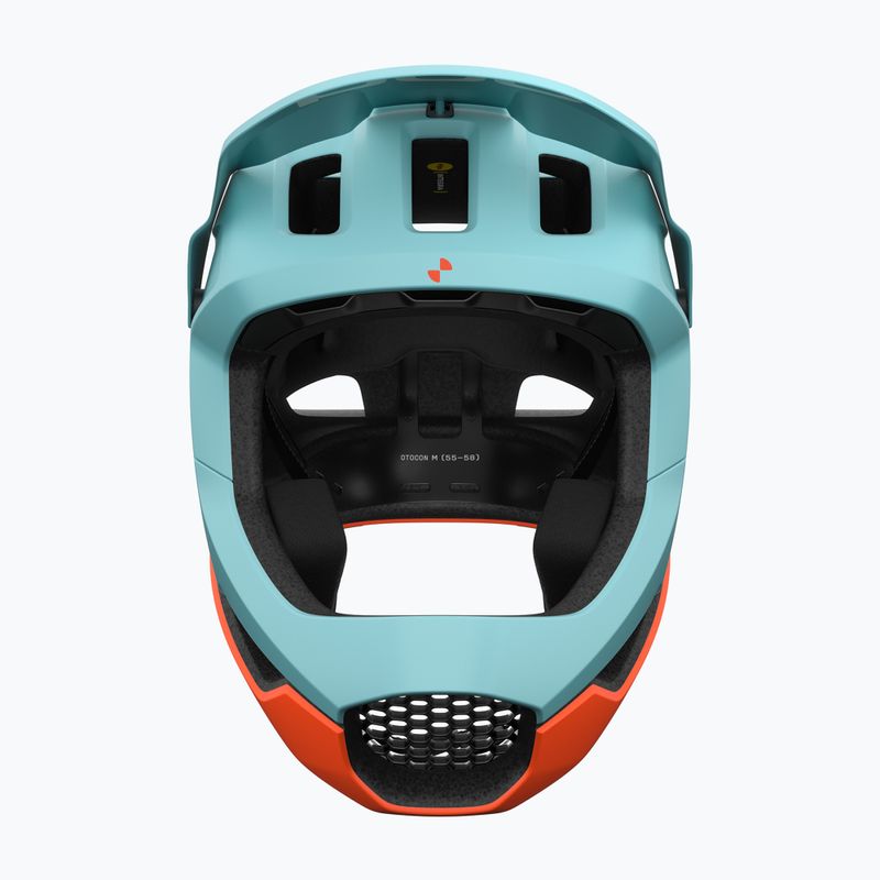 Cyklistická helma POC Otocon Race MIPS indicolite blue matt/carnelian orange matt 3