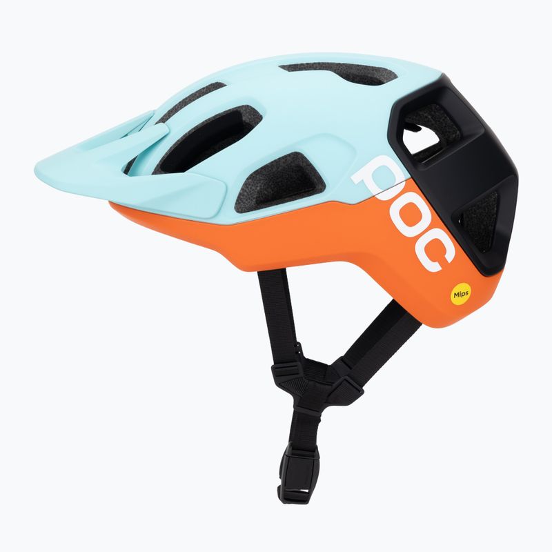 Cyklistická helma POC Cularis indicolite blue matt/carnelian orange matt 3