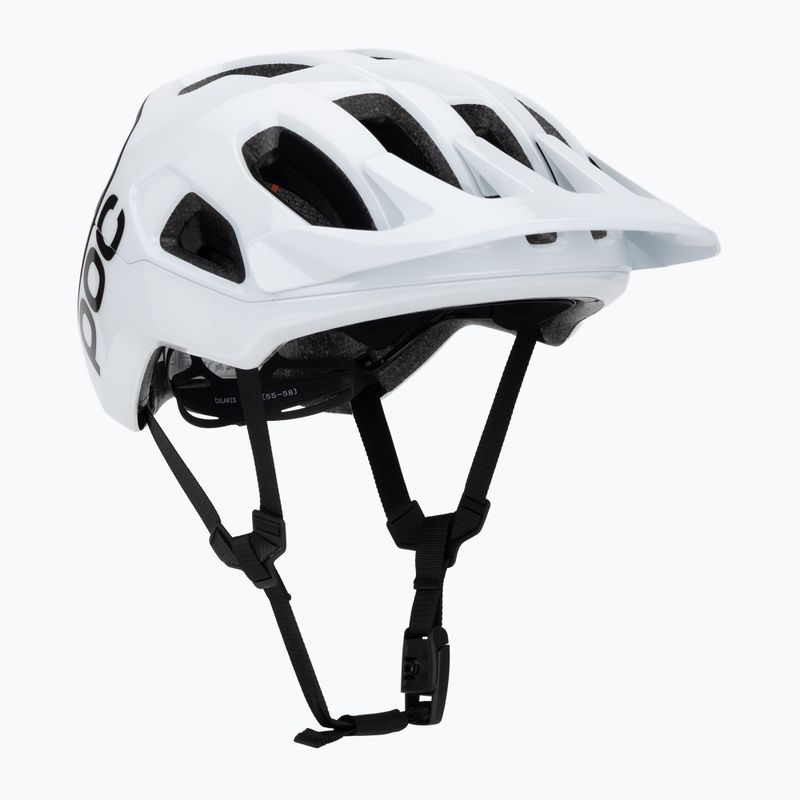 Cyklistická helma POC Cularis hydrogen white/uranium black matt w. logo