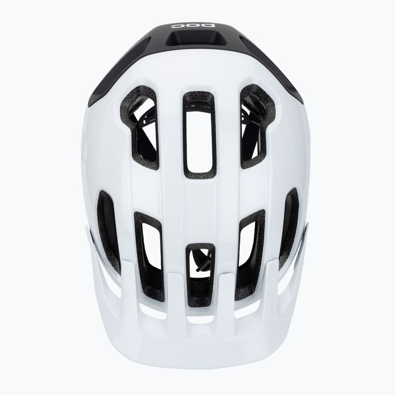 Cyklistická helma POC Cularis hydrogen white/uranium black matt w. logo 6