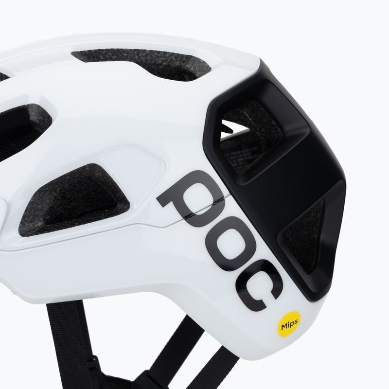 Cyklistická helma POC Cularis hydrogen white/uranium black matt w. logo 7