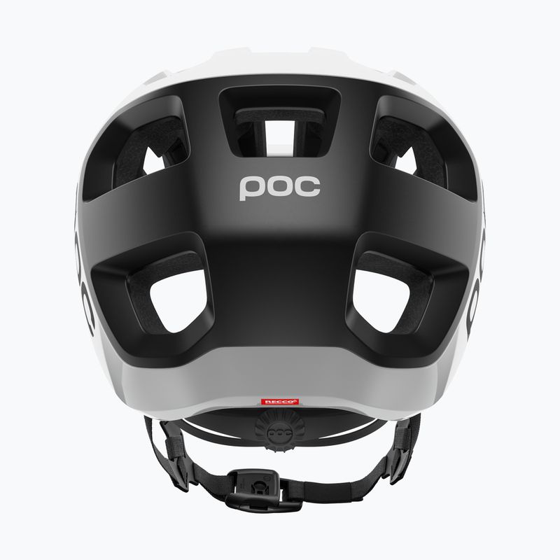 Cyklistická helma POC Cularis hydrogen white/uranium black matt w. logo 4