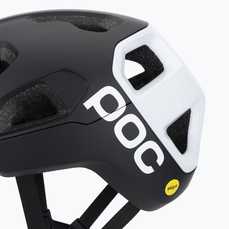 Cyklistická helma POC Cularis uranium black matt/hydrogen white w. logo 7