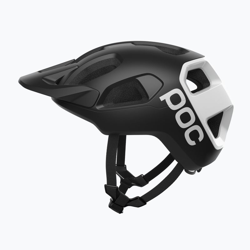 Cyklistická helma POC Cularis uranium black matt/hydrogen white w. logo 2