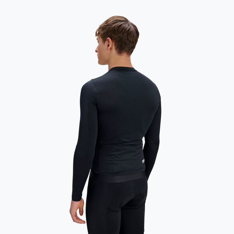 Pánské cyklistické tričko Longsleeve POC Cadence Jersey uranium black 2