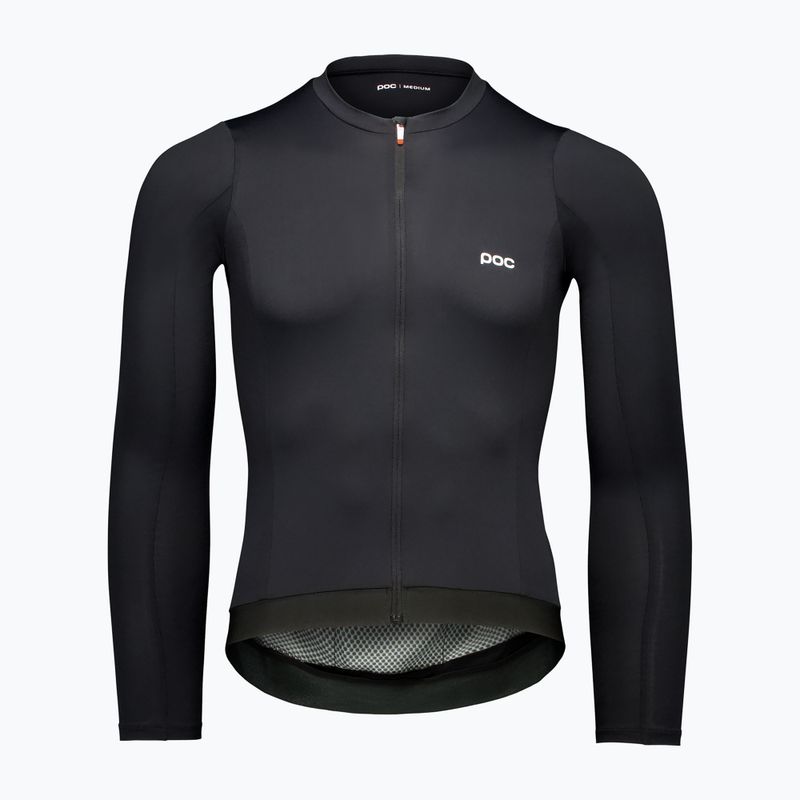 Pánské cyklistické tričko Longsleeve POC Cadence Jersey uranium black 3