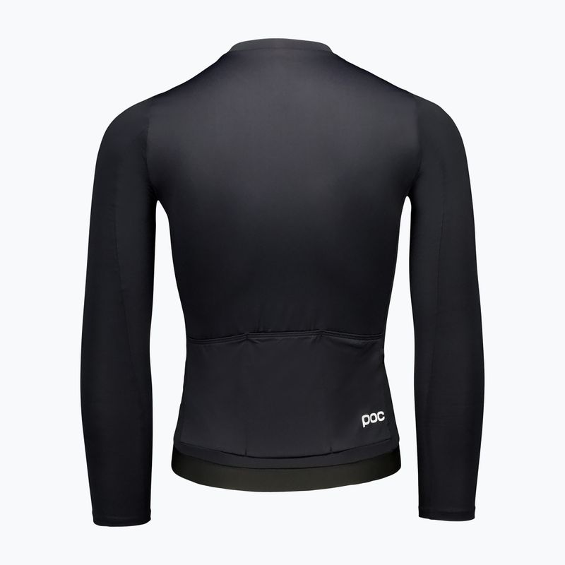 Pánské cyklistické tričko Longsleeve POC Cadence Jersey uranium black 4