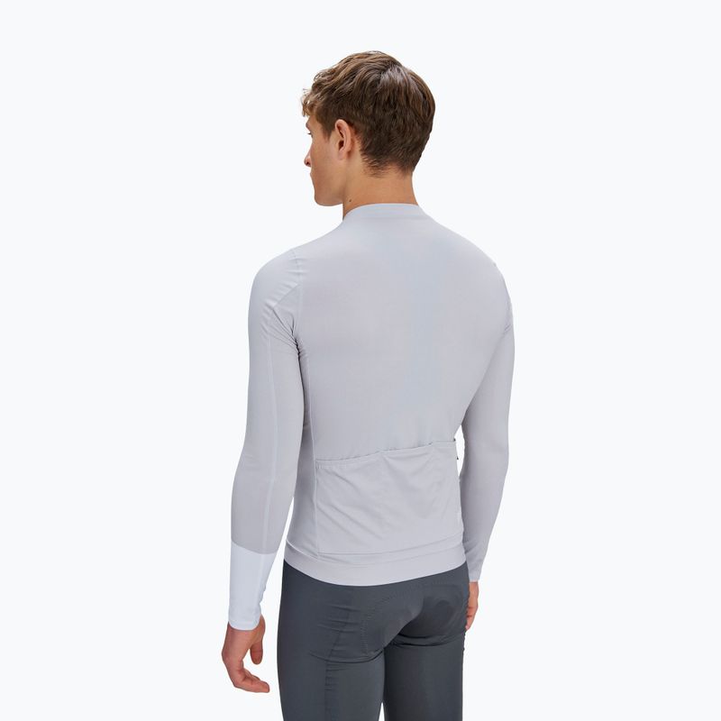 Pánské cyklistické tričko Longsleeve POC Cadence Jersey granite grey 2
