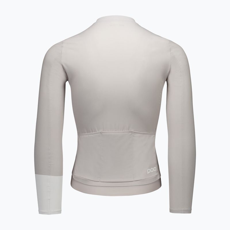 Pánské cyklistické tričko Longsleeve POC Cadence Jersey granite grey 4