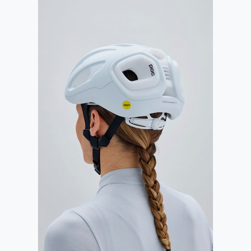 Cyklistická helma POC Amidal hydrogen white matt 6