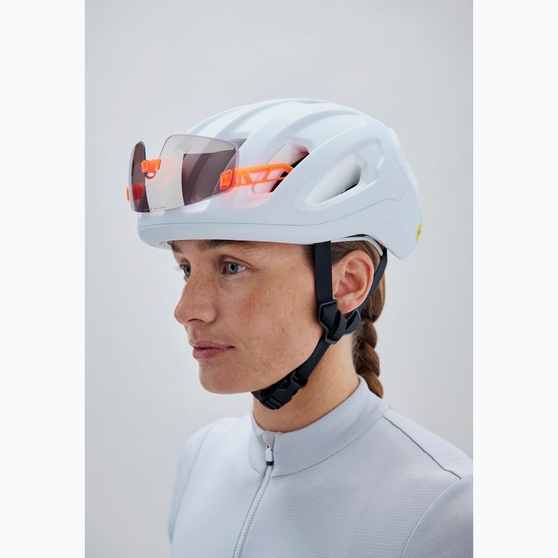 Cyklistická helma POC Amidal hydrogen white matt 9