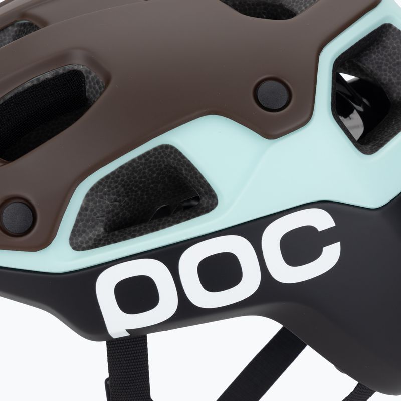 Cyklistická helma POC Cularis Pure bronzite brown matt/lazurite blue matt 7