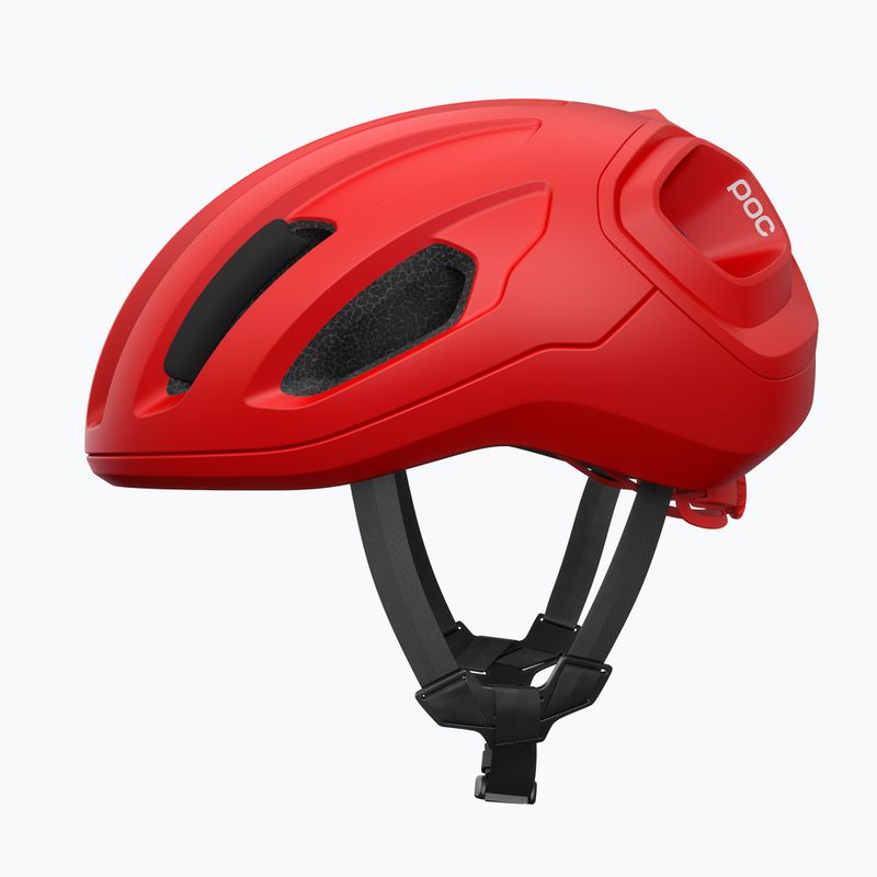Cyklistická helma POC Amidal prismane red matt 2