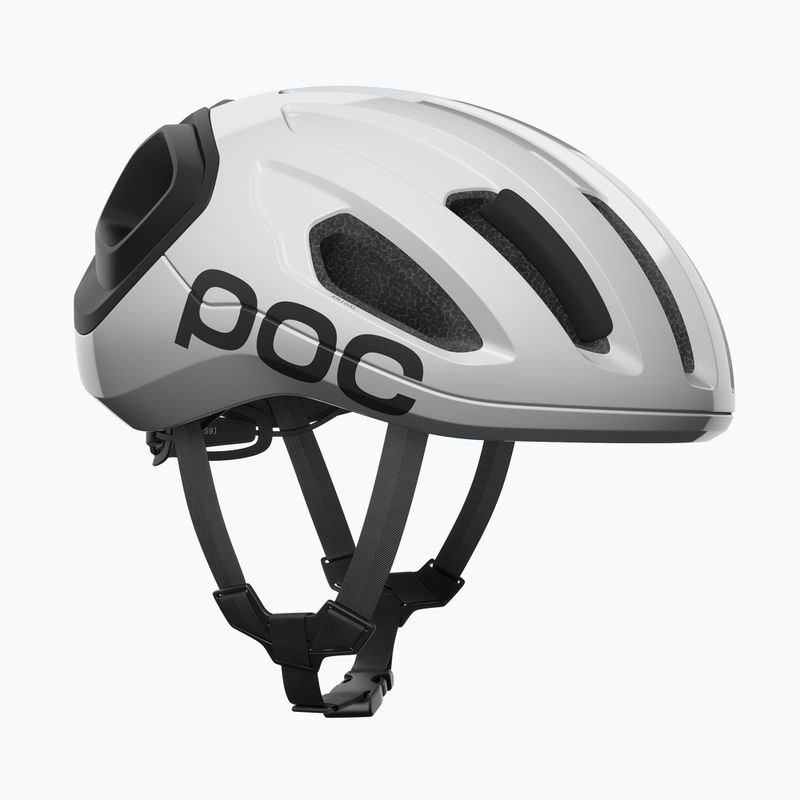 Cyklistická helma POC Amidal hydrogen white/uranium black matt