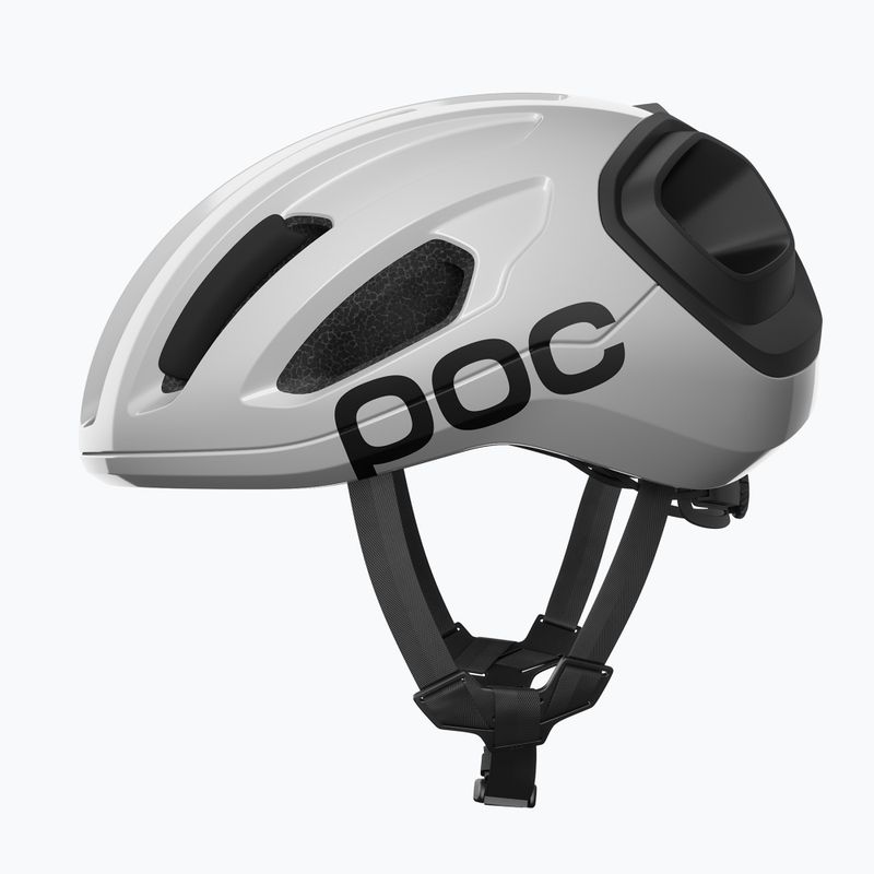 Cyklistická helma POC Amidal hydrogen white/uranium black matt 2