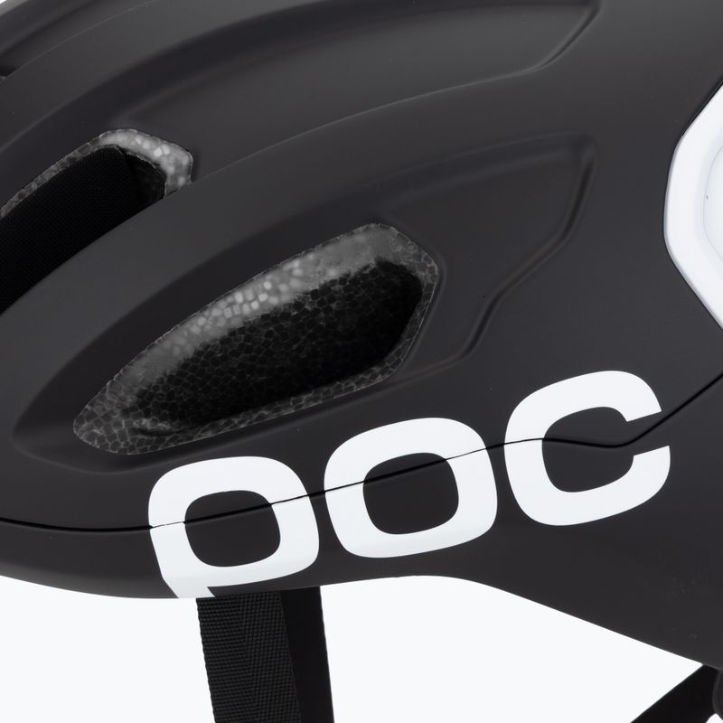 Cyklistická helma POC Amidal uranium black matt/hydrogen white 7