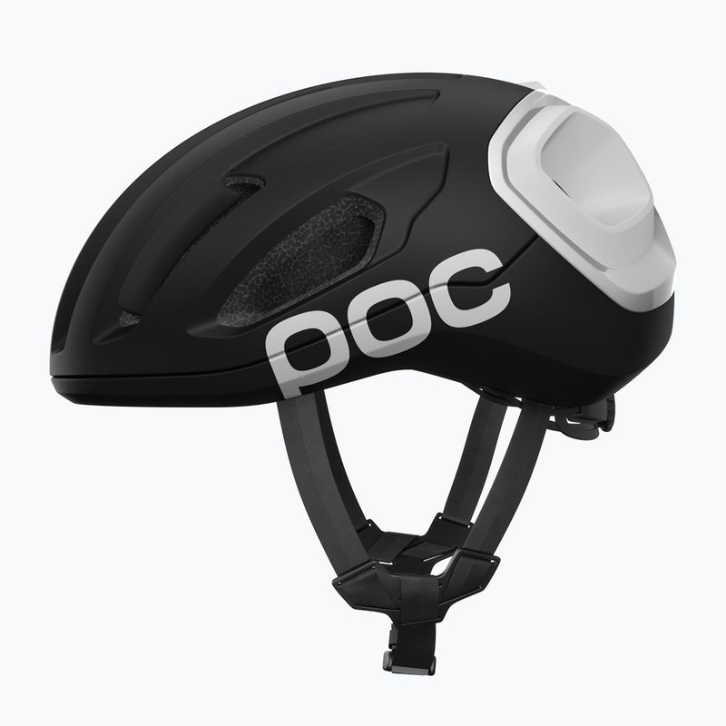 Cyklistická helma POC Amidal uranium black matt/hydrogen white 2