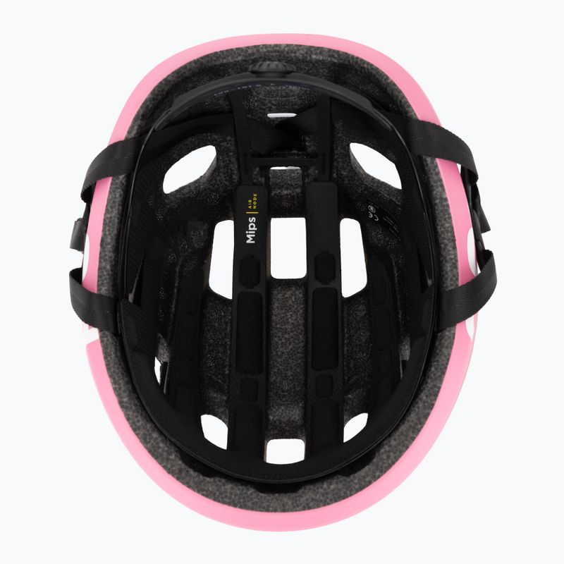 Cyklistická helma POC Amidal olivine green matt/thulite pink matt 5