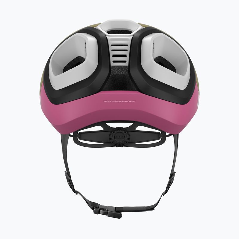 Cyklistická helma POC Amidal olivine green matt/thulite pink matt 4