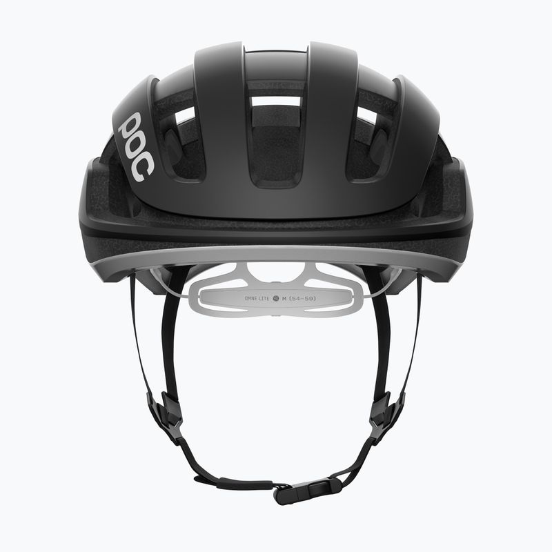 Cyklistická helma POC Omne Lite uranium black matt/hydrogen white 3