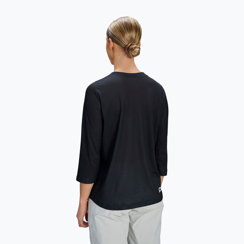 Dámský cyklistický dres POC Motion Air Jersey 3/4 uranium black 2
