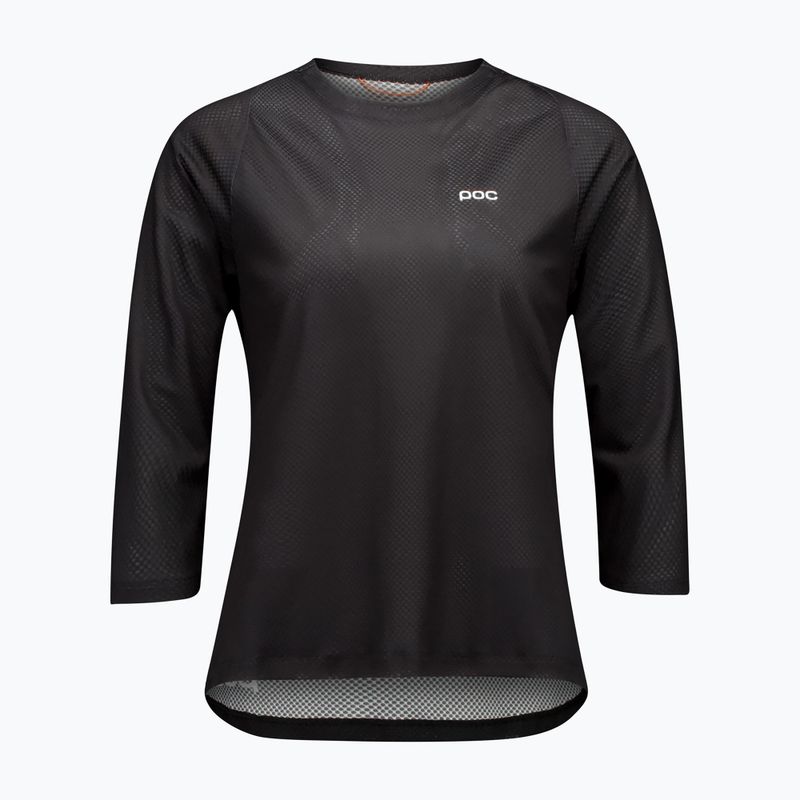Dámský cyklistický dres POC Motion Air Jersey 3/4 uranium black 3