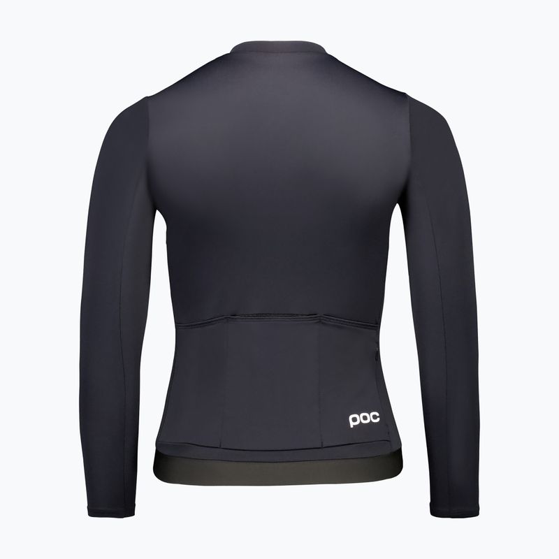 Pánské cyklistické tričko Longsleeve POC Cadence Jersey uranium black 4