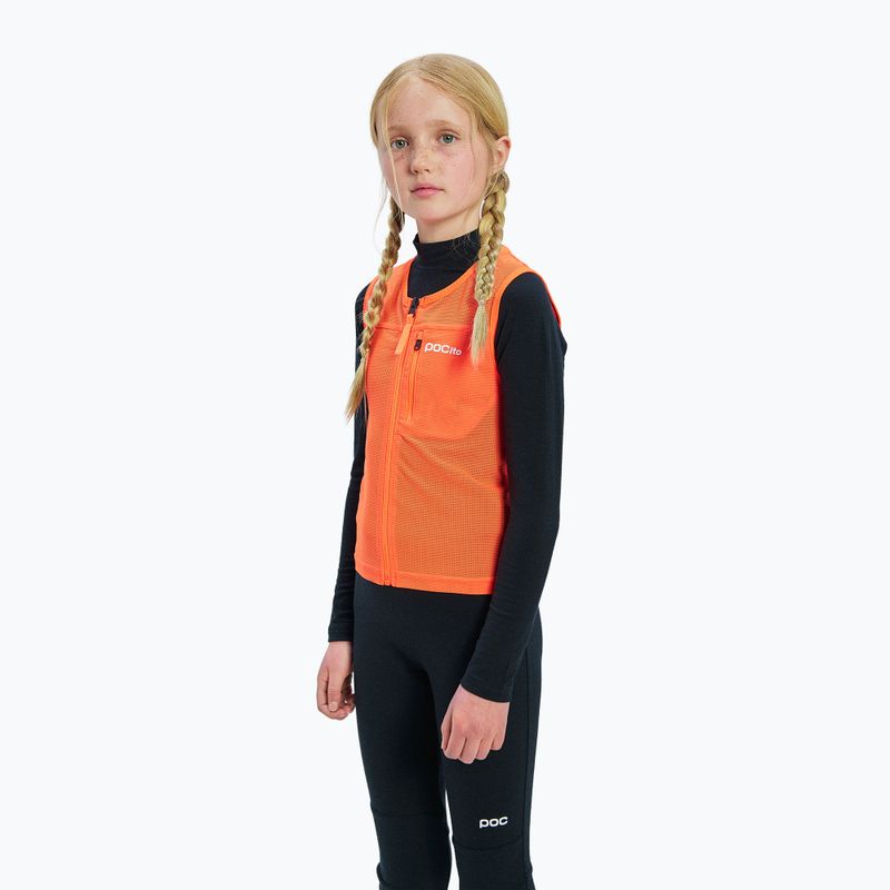Dětská ochranná vesta POC Pocito VPD Air Vest Jr fluorescent orange 5
