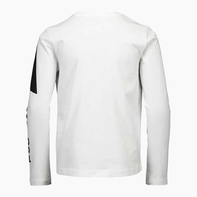 Dětské tričko Longsleeve POC Tee Jr blixten white 2