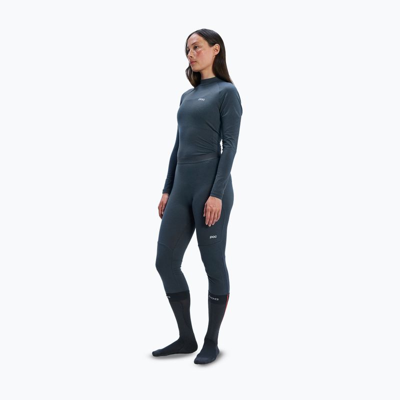Dámské termo kalhoty POC Layer Merino 3/4 Tights sylvanite grey 2