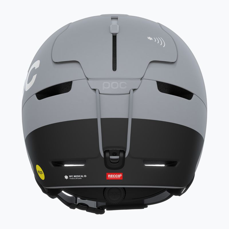 Lyžařská helma POC Obex BC MIPS granite grey matt 4