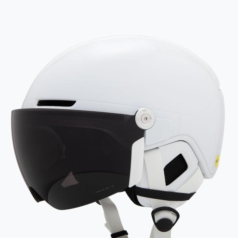 Lyžařská helma POC Obex Visor hydrogen white matt/clarity universal/sunny/grey 8