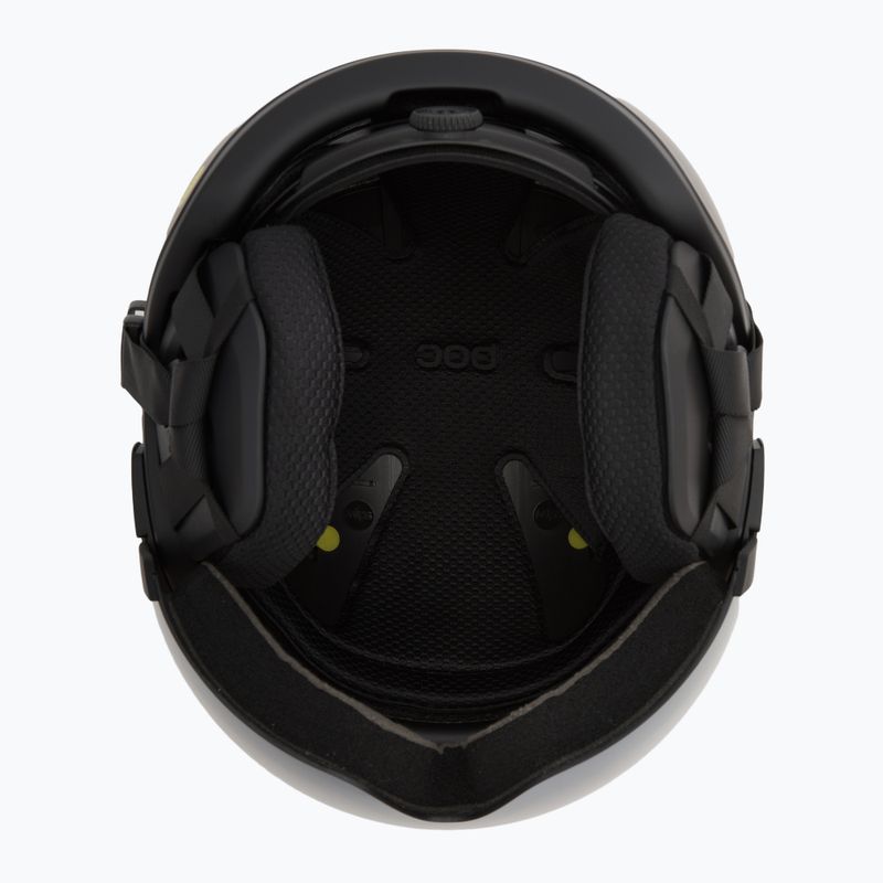 Lyžařská helma POC Obex Visor uranium black matt/clarity u/partly sunny/silver 6