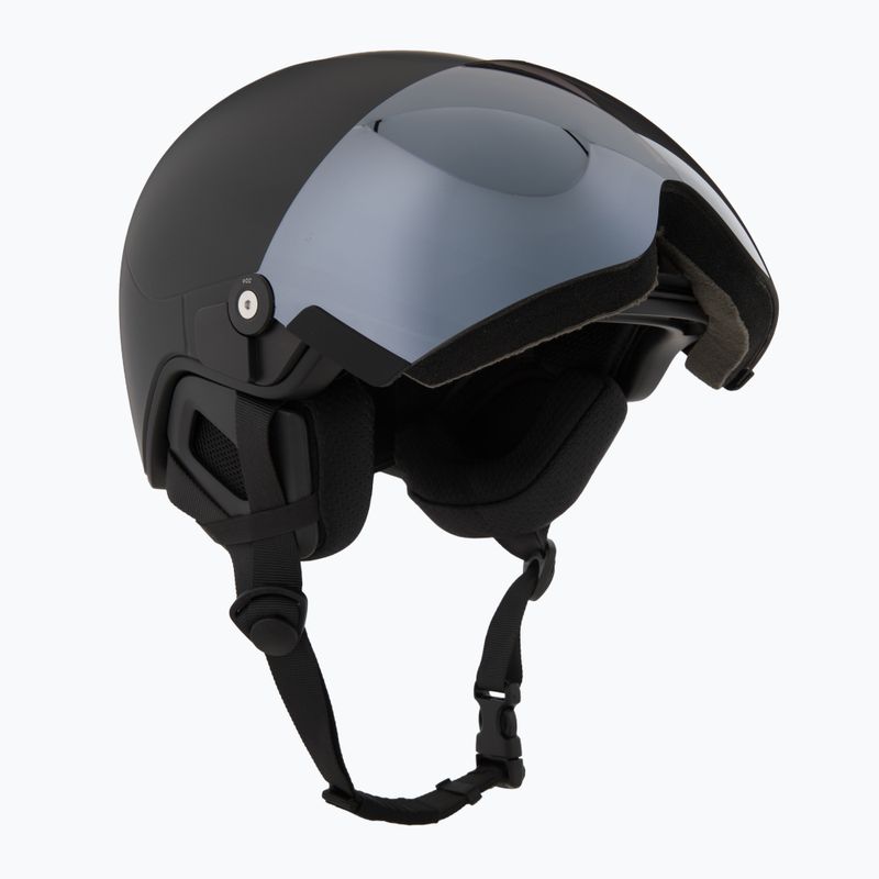 Lyžařská helma POC Obex Visor uranium black matt/clarity u/partly sunny/silver 9