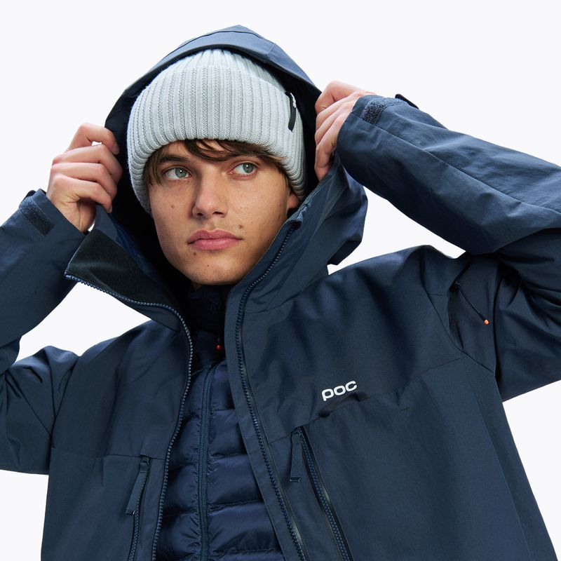 Pánský zimní kabát POC Race Mentor Coat apatite navy 7