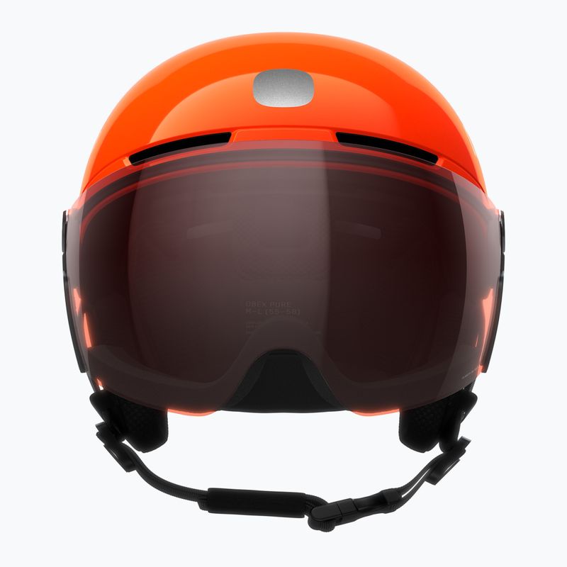 Dětská lyžařská helma POC POCito Obex Visor S2 Jr fluorescent orange 3