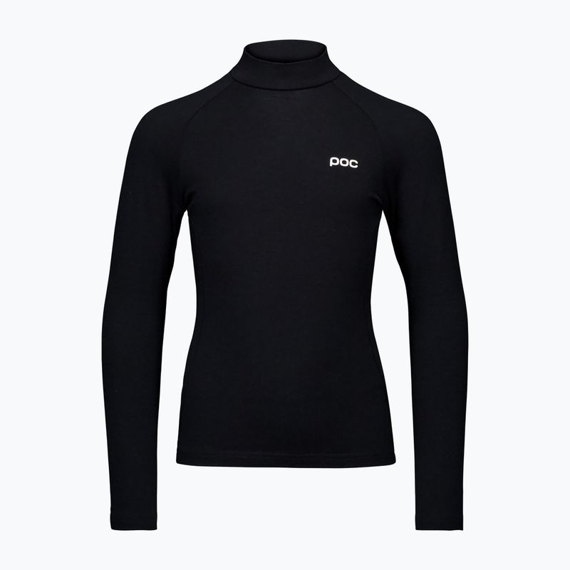 Dětská termo mikina POC Layer Merino Mock Neck Jersey Jr uranium black 6